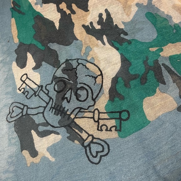 ZADIG&VOLTAIRE MILITARY DESIGN SCARF - Picture 4 of 7